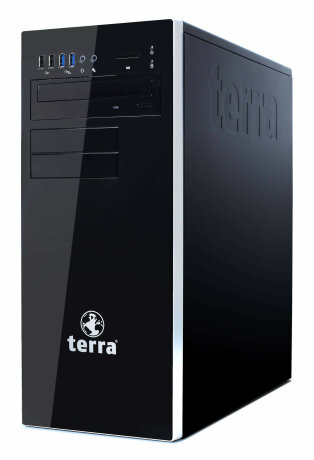 TERRA PC Ausstellungsgehäuse PC605 Home-Series