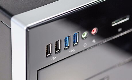 TERRA PC Ausstellungsgehäuse PC605 Home-Series