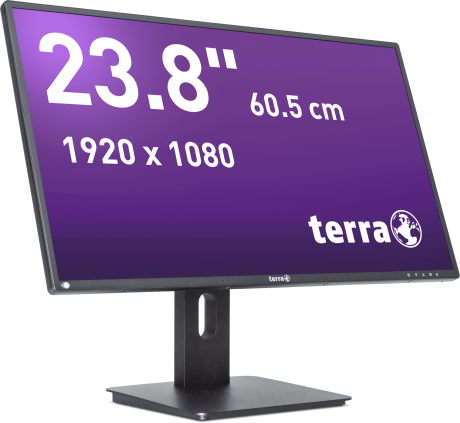 TERRA LCD/LED 2456W PV V3 schwarz DP, HDMI GREENLINE PLUS