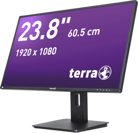 TERRA LCD/LED 2456W PV V3 schwarz DP, HDMI GREENLINE PLUS