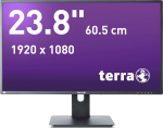 TERRA LCD/LED 2456W PV V3 schwarz DP, HDMI GREENLINE PLUS